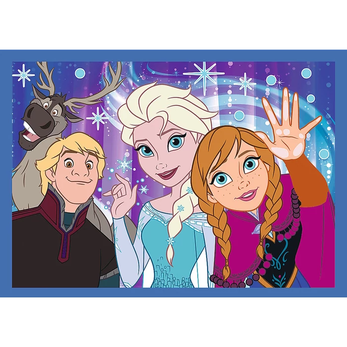 Trefl 34618 - Disney 100 - 4 az 1-ben puzzle (35,48,54,70 db-os)