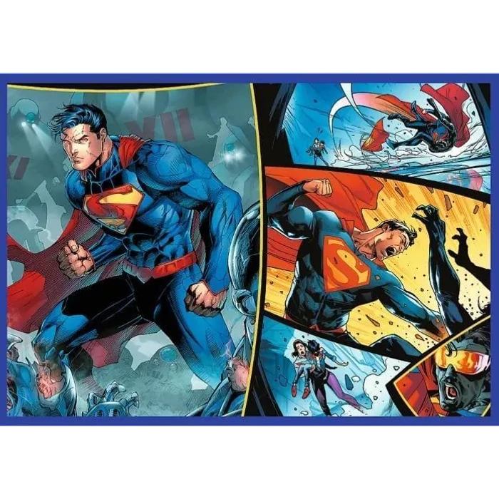 Trefl 13340 - A bátor Superman - 4 x 250 db-os puzzle