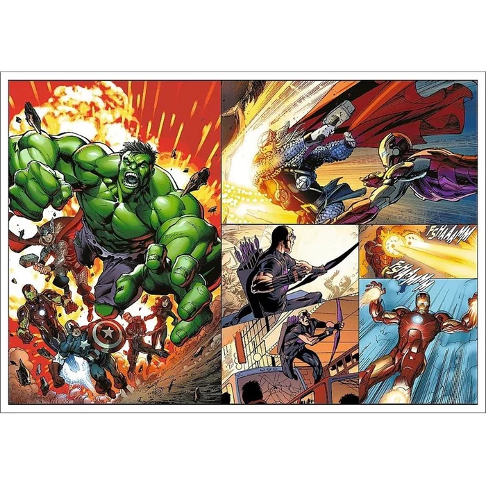 Trefl 4 x 250 db-os puzzle - Avengers - Bosszúállók (13309)