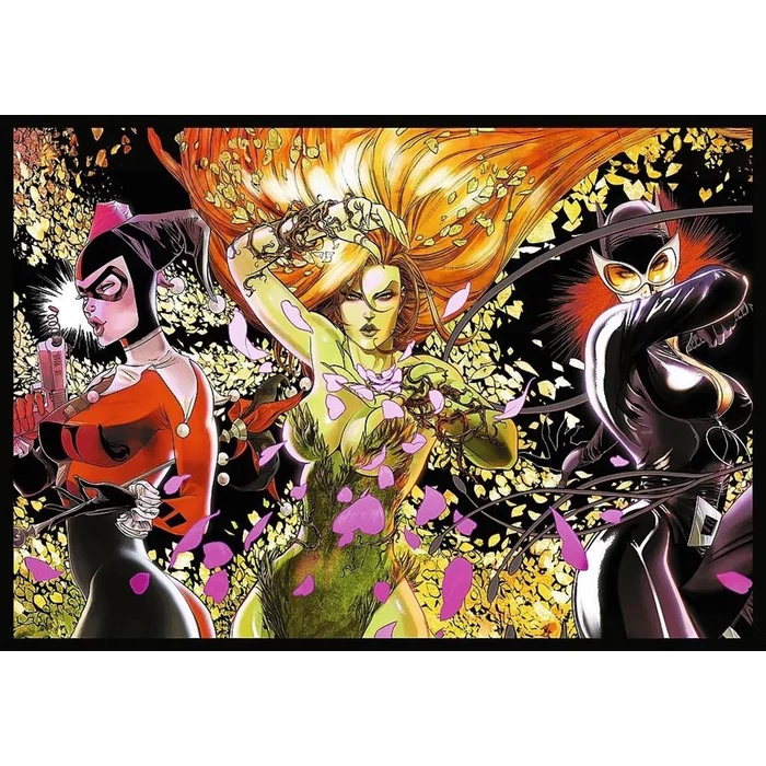 Trefl 4 x 250 db-os puzzle - Batman akcióban (13310)