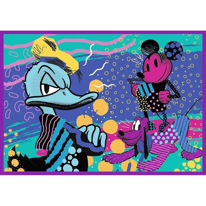 Trefl 13308 - Disney - Mickey Mouse kalandjai - 4 x 250 db-os puzzle