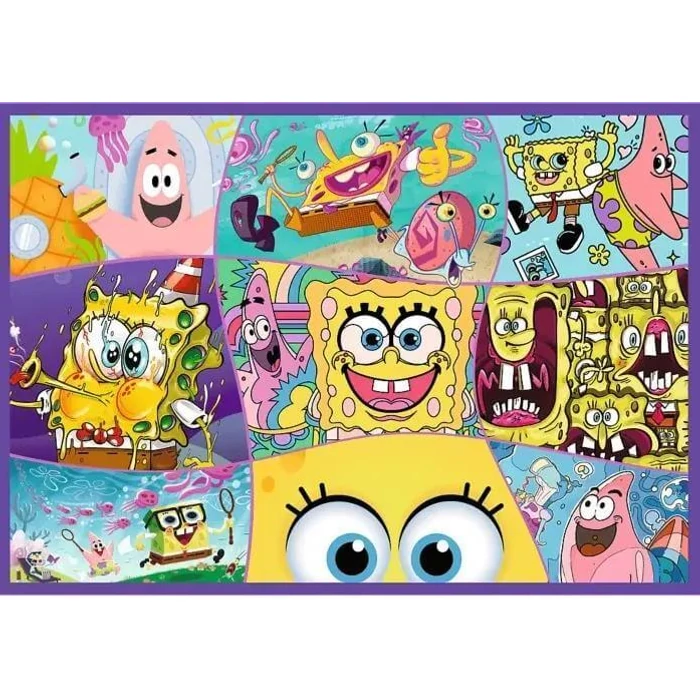 Trefl 13342 - Spongyabob különös világa - 4 x 250 db-os puzzle