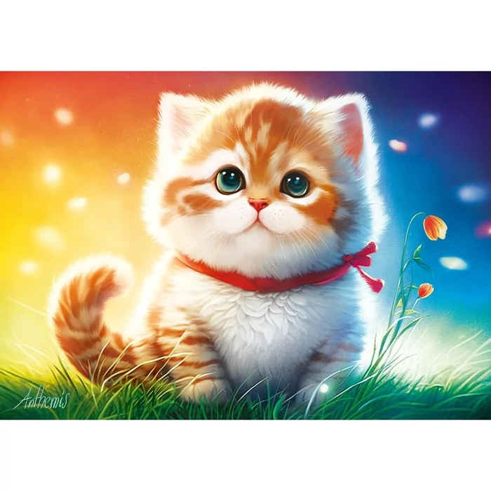 Trefl 37463 -  Bájos cica - 500 db-os UFT Prime puzzle
