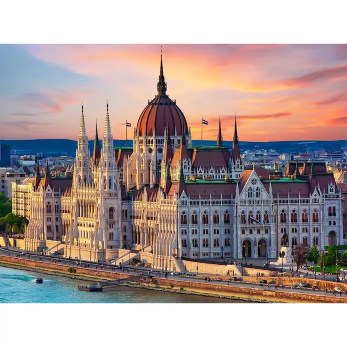 Trefl 37395 - Budapest, Parlament - 500 db-os puzzle