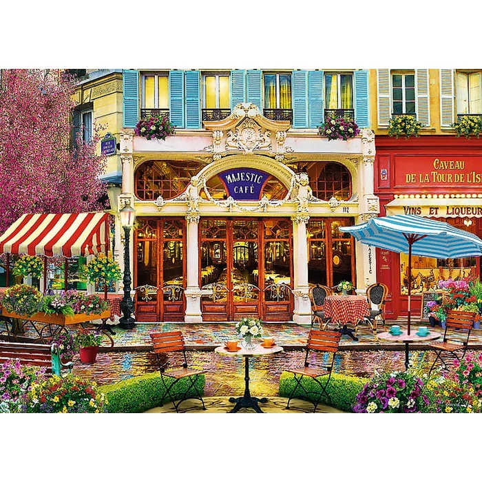 Trefl 37406 - Fenséges kávézó - 500 db-os puzzle