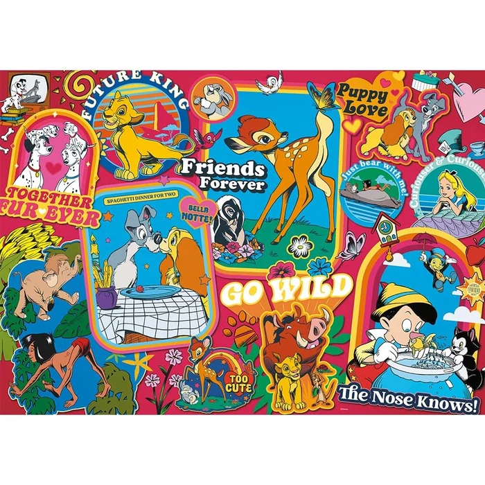 Trefl 37465  - Disney - Az évek során - 500 db-os puzzle