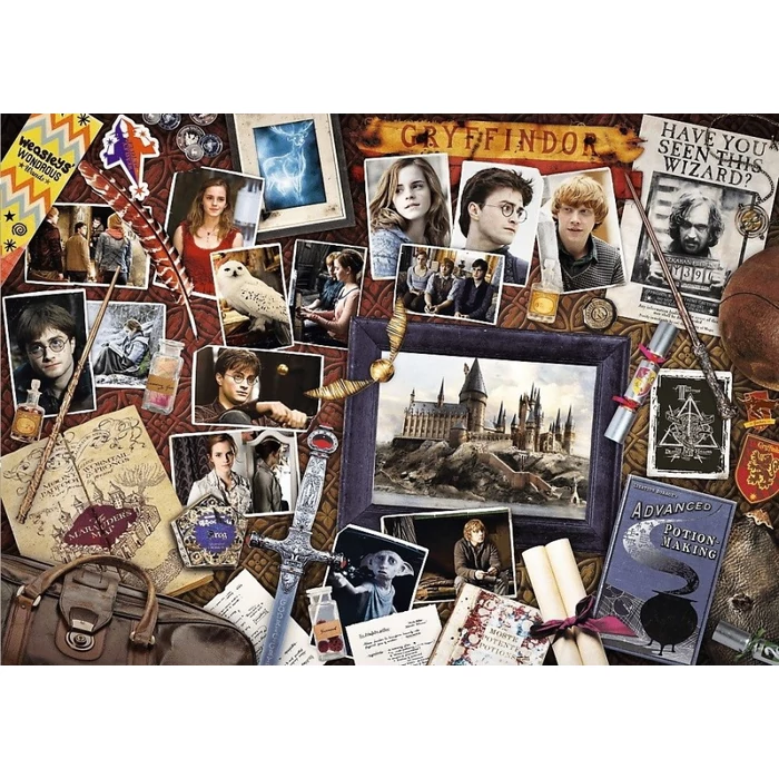 Trefl 37400 - Harry Potter - Roxforti emlékek - 500 db-os puzzle