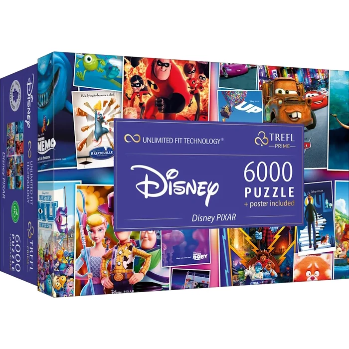 Trefl 81038 - A Disney Pixar - 6000 db-os UFT puzzle