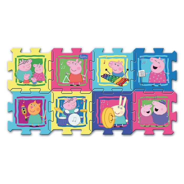 Trefl 60398 - Peppa malac - 8 db-os Szivacs puzzle