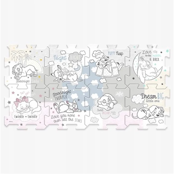 Trefl 8 db-os Szivacs puzzle - Álmodó kölykök (61602)