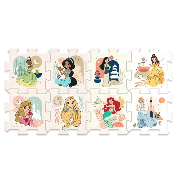 Trefl 8 db-os Szivacs puzzle - Disney hercegnők (61605)
