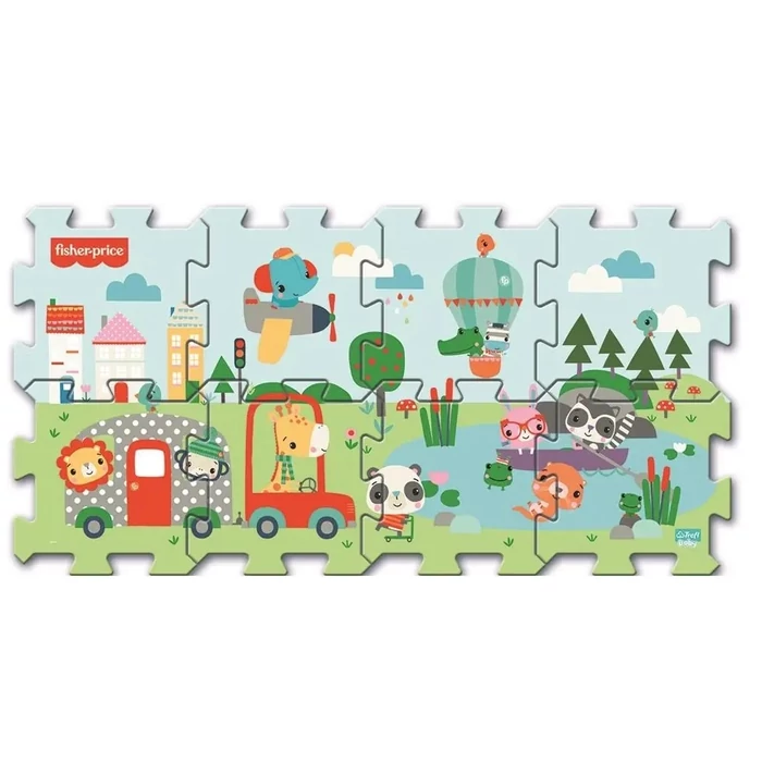 Trefl 8 db-os Szivacs puzzle - Fisher-Price (61389)