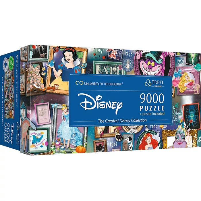 Trefl 81020 - A legnagyobb Disney kollekció - 9000 db-os UFT Prime puzzle