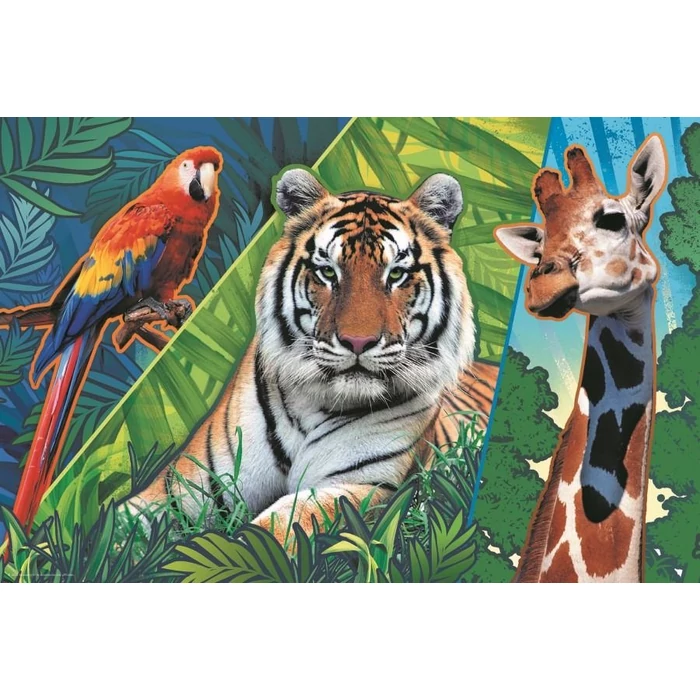 Trefl 23007 - Animal Planet - 300 db-os puzzle