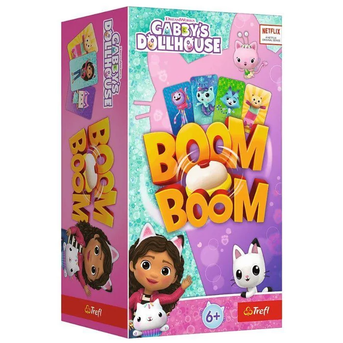 Trefl 02548 - Boom Boom - Gabi babaháza társasjáték