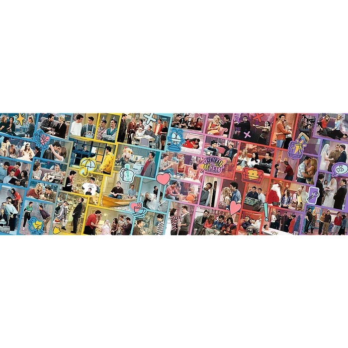 Trefl 1000 db-os Panoráma puzzle - Friends (29050)