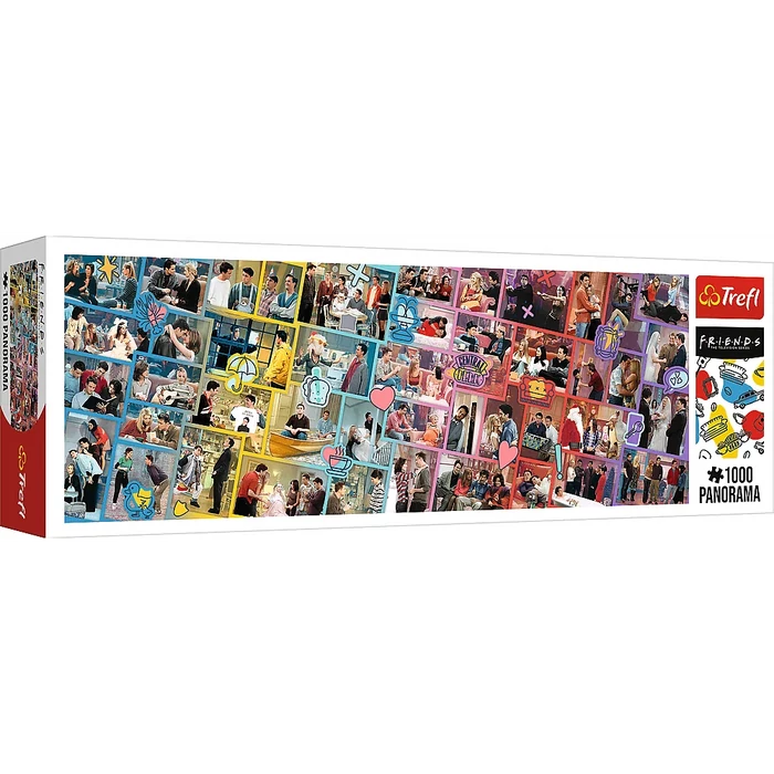 Trefl 1000 db-os Panoráma puzzle - Friends (29050)