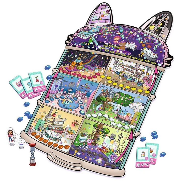 Trefl Gabi babaháza - Miau detektív társasjáték (02728)