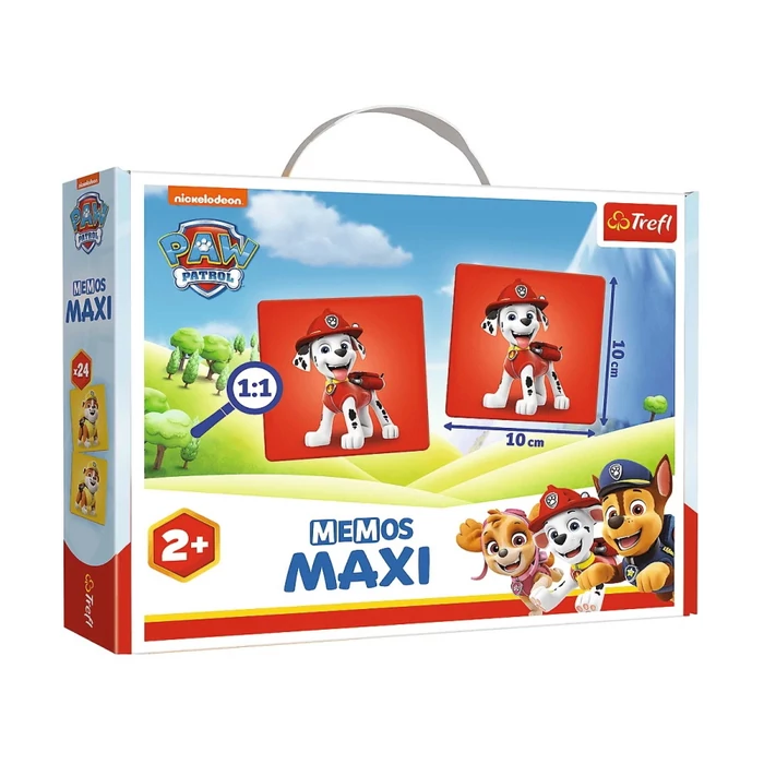 Trefl 02264 Memos Maxi memóriajáték - Mancs őrjárat