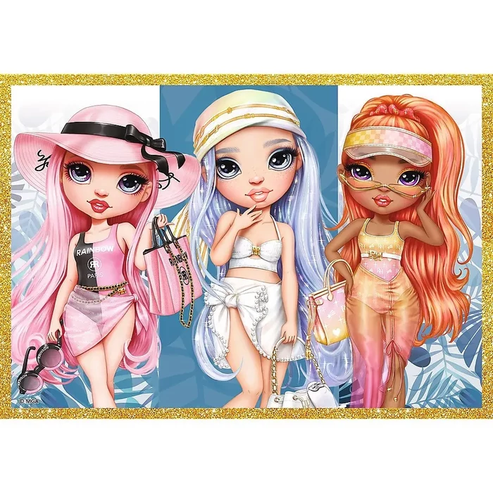 Trefl 96000 - Rainbow High - 10 az 1-ben puzzle (20,35,48 db-os) Mega Pack