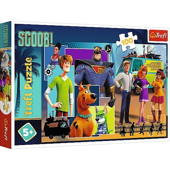 Trefl 16391 - Scooby Doo és barátai - 100 db-os puzzle