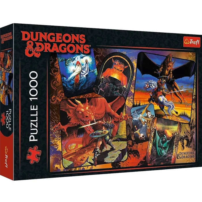 Trefl 10739 - Dungeons and Dragons - 1000 db-os puzzle