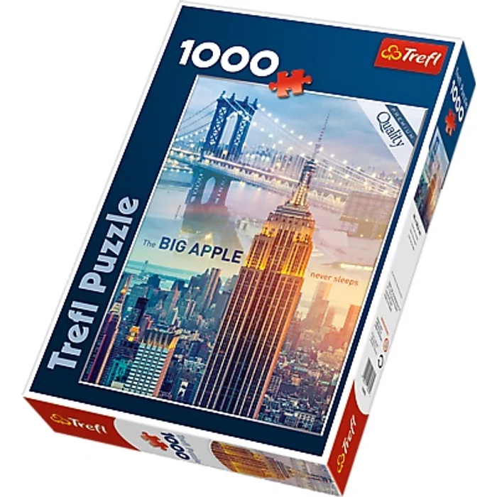 Trefl 10393 - New York City hajnalban - 1000 db-os puzzle