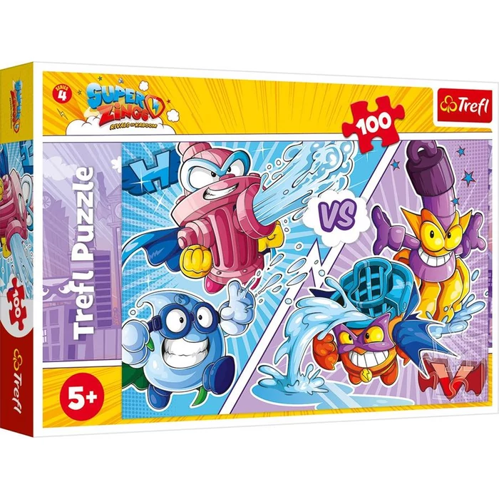 Trefl 16397 - Superzings 4. - 100 db-os puzzle