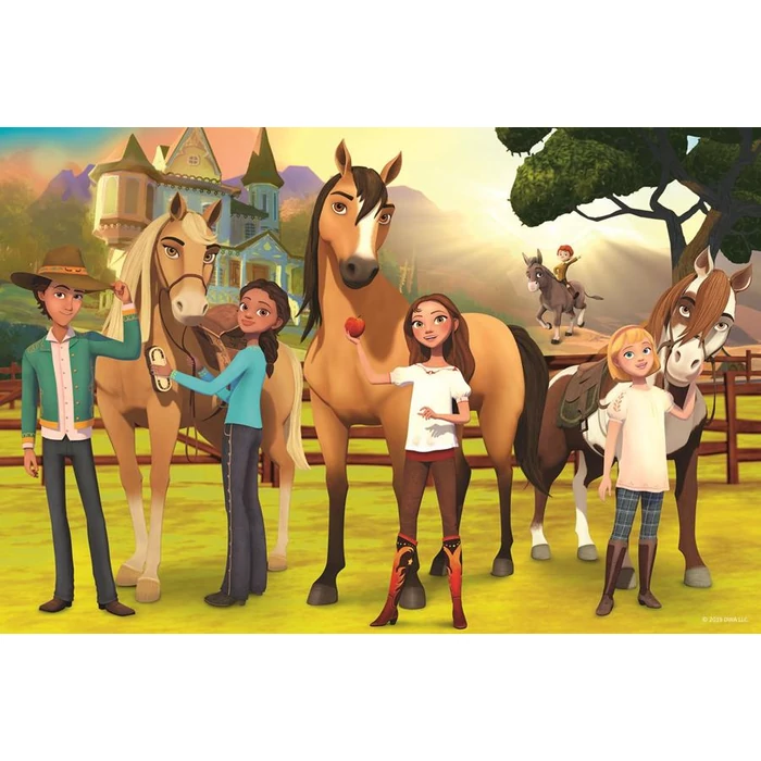 Trefl 17331 - Szilaj,  a szabadon szárnyaló - 60 db-os puzzle