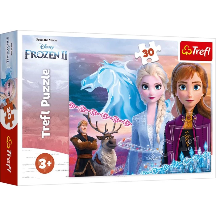 Trefl 18253 - Jégvarázs 2 - Bátor nővérek - 30 db-os puzzle