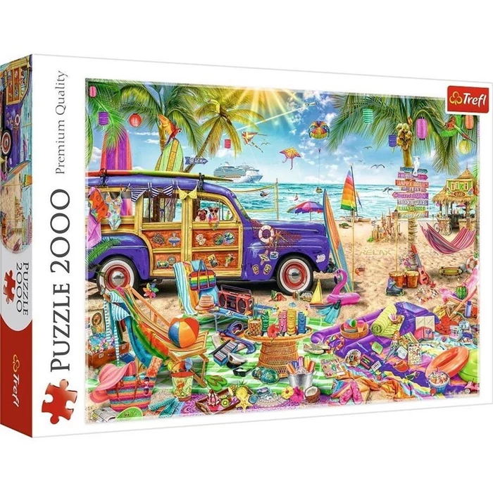 Trefl 27109 - Trópusi vakáció - 2000 db-os puzzle