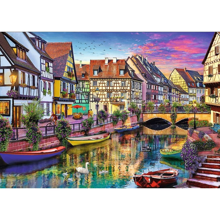Trefl 27118 - Colmar, Franciaország - 2000 db-os puzzle