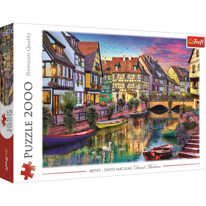 Trefl 27118 - Colmar, Franciaország - 2000 db-os puzzle