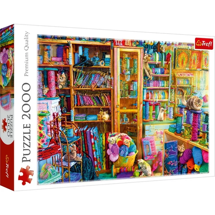 Trefl 27113 - Macskák - 2000 db-os puzzle