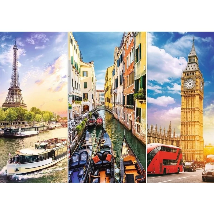 Trefl 45009 - Európai körút - 4000 db-os puzzle