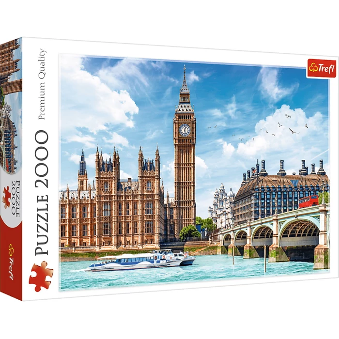 Trefl 27120 - Big Ben, London - 2000 db-os puzzle