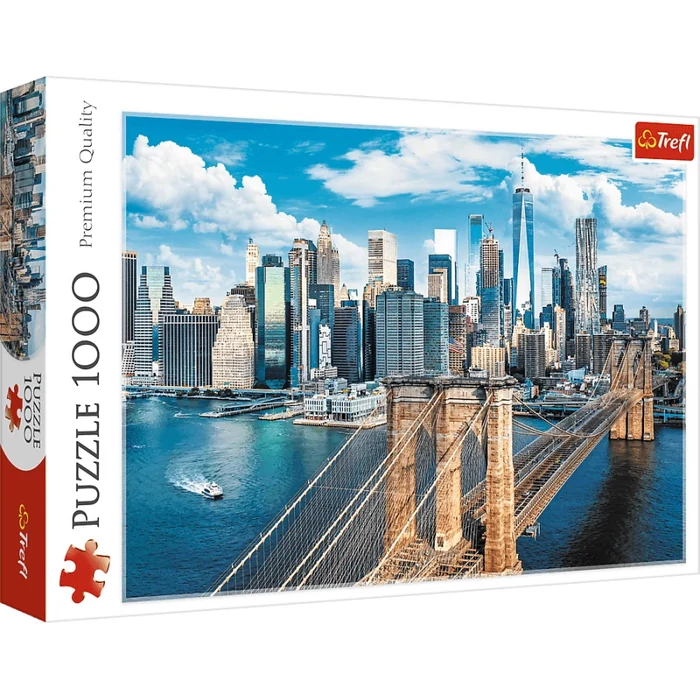 Trefl 10725 - Brooklyn híd, New York - 1000 db-os puzzle