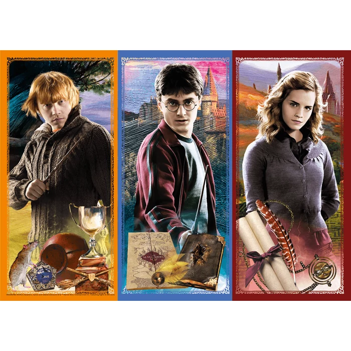 Trefl 13277 - Harry Potter - A varázslat és a boszorkányság világában - 200 db-os puzzle