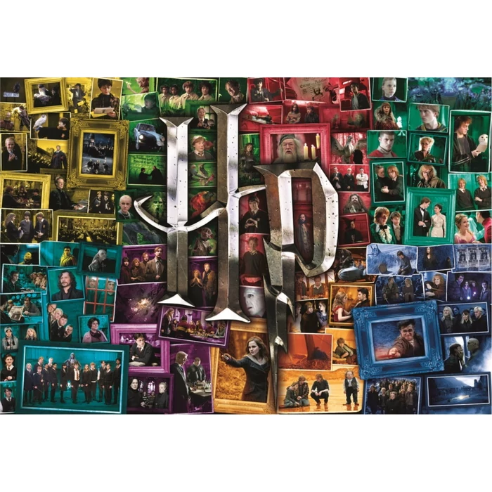 Trefl 26185 - Harry Potter - Varázslók és varázslatok - 1500 db-os puzzle