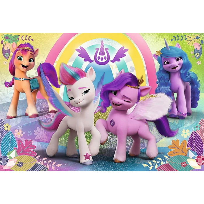 Trefl 17369 - My Little Pony - Varázslatos pónik - 60 db-os puzzle