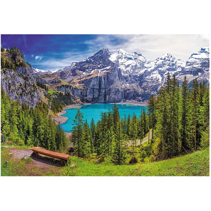 Trefl 26166 - Oeschinen-tó - 1500 db-os puzzle