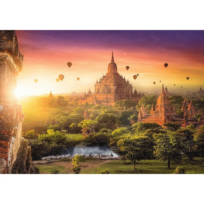 Trefl 10720 - Ősi templom, Burma - 1000 db-os puzzle