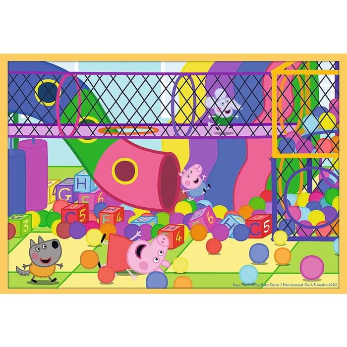 Trefl 90383 - Peppa malac - 10 az 1-ben puzzle (20,35,48 db-os)