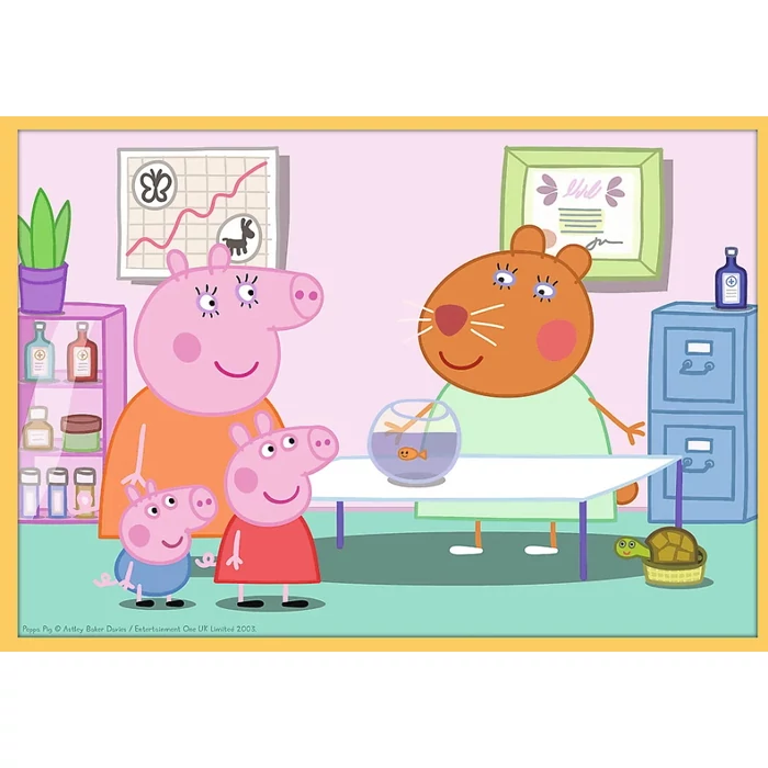 Trefl 90383 - Peppa malac - 10 az 1-ben puzzle (20,35,48 db-os)