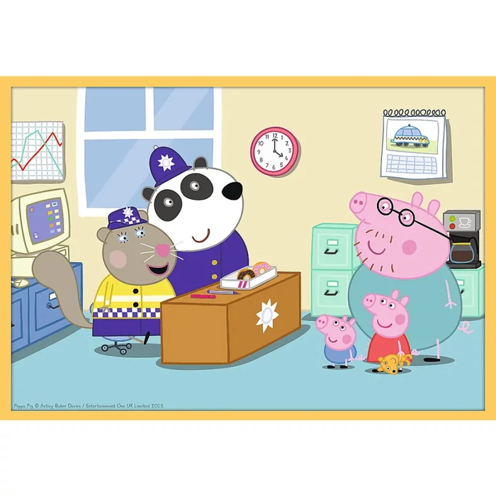 Trefl 90383 - Peppa malac - 10 az 1-ben puzzle (20,35,48 db-os)