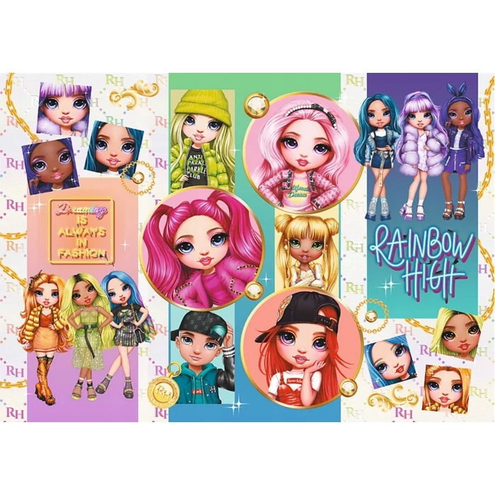 Trefl 13289 - Rainbow High - 200 db-os puzzle