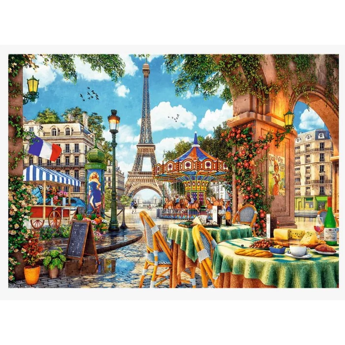 Trefl 10622 - Reggel Párizsban - 1000 db-os puzzle