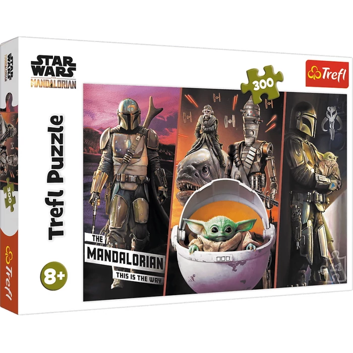 Trefl 23002 - Star Wars - The Mandalorian: Baby Yoda - 300 db-os puzzle 