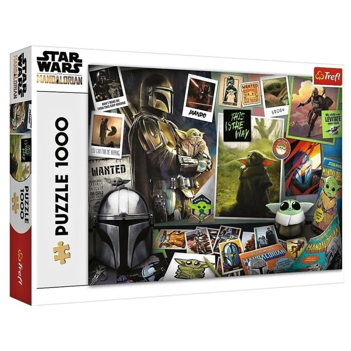 Trefl 10718 - Star Wars - The Mandalorian - Grogu - 1000 db-os puzzle