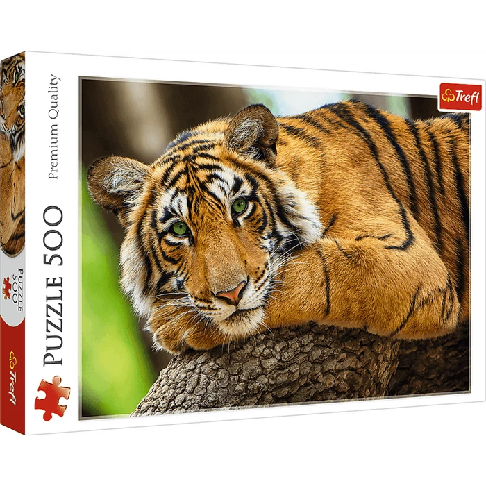 Trefl 37397 - Tigris portré - 500 db-os puzzle